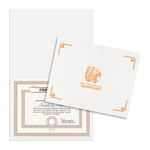 8129 - Linen Certificate Folders