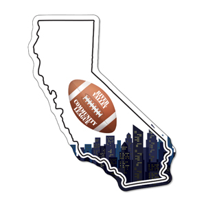 CALIFORNIA1 - Indoor NoteKeeper&#0153 Magnet