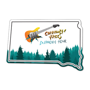SOUTHDAKOTA1 - Indoor NoteKeeper&#0153 Magnet