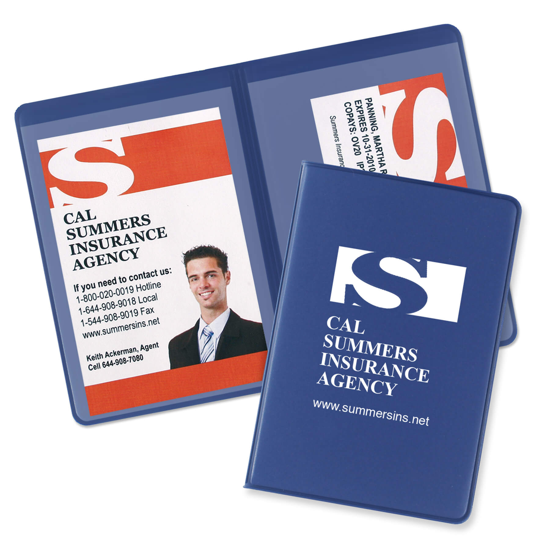 1601 - 2-Pocket Proof of Insurance Holders