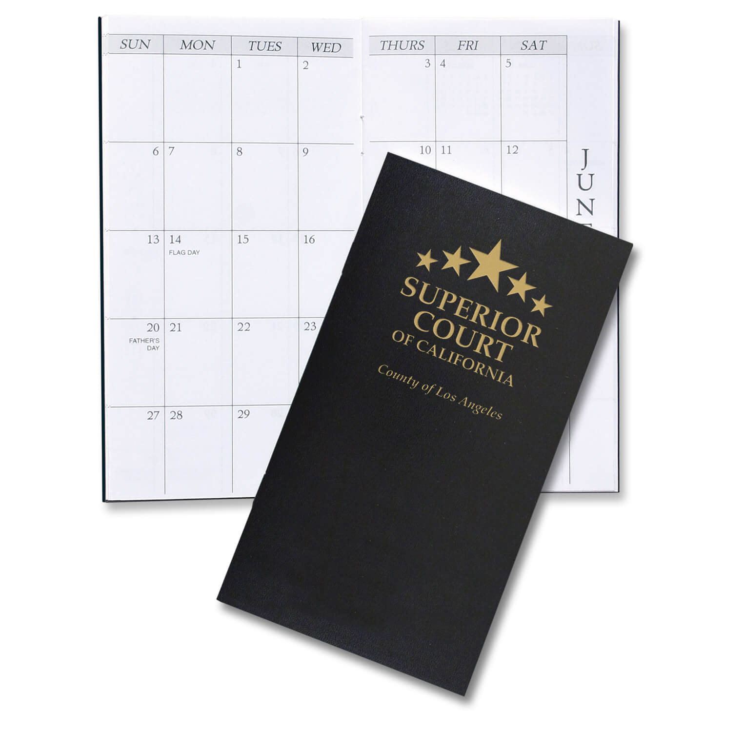 1612 - Monthly Pocket Planner - Leatherette